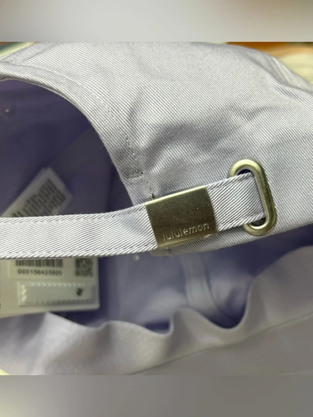 Lululemon Unisex Lavender Classic  Baseball Cap L/XL Academia Preppy NWT